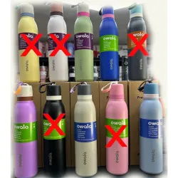 Paquete de 10 Botellas owala 24 oz