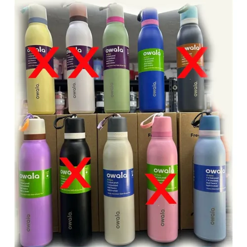 Paquete de 10 Botellas owala 24 oz