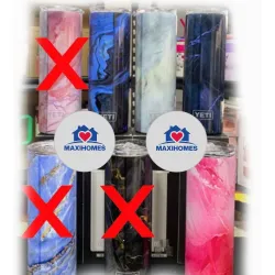 Paquete de 10 Skinny mármol 20 oz