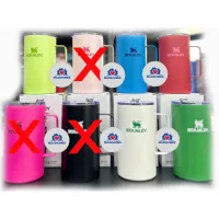 Paquete de 10 Tarros Stanley con agarradera colores 24 oz Paquete de 10 Tarros Stanley con agarradera colores 24 oz