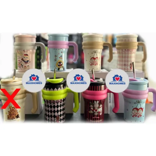 Paquete de 10 Tazas personajes varios con agarradera