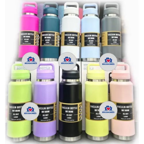 Paquete de 10 Termos ánfora f13 tapa con agarradera 40 oz