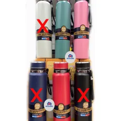 Paquete de 10 Termos ejecutivo vacuum sports 1000 ml