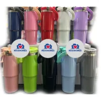 Paquete de 10 Termos genérico agarradera superior 30 oz Paquete de 10 Termos genérico agarradera superior 30 oz