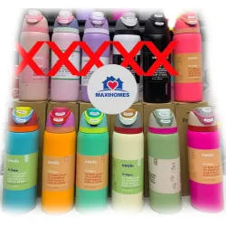 Paquete de 10 Termos owala x Starbucks colores 32 oz