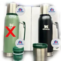 Paquete de 10 Termos Stanley camping con agarradera 1 litro