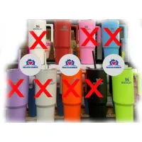 Paquete de 10 Termos Stanley con agarradera plástico 40 oz