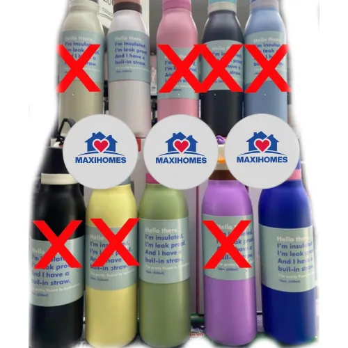 Paquete de 10 Termos tipo owala 18 oz