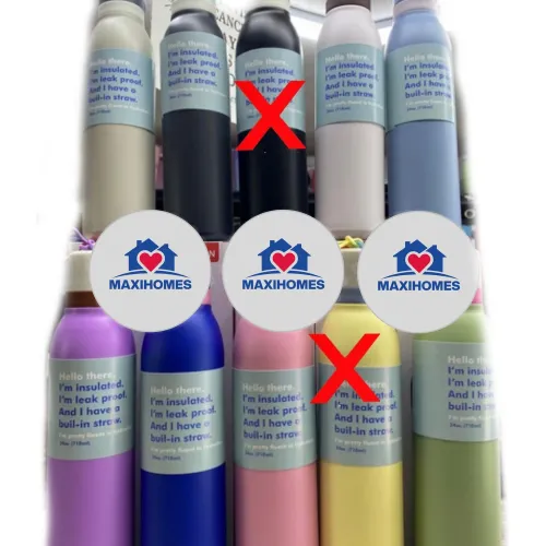 Paquete de 10 Termos tipo owala 24 oz