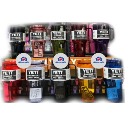 Paquete de 10 Termos yeti acrílico con agarradera 30 oz