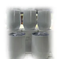 Paquete de 10 Whiskeros blanco